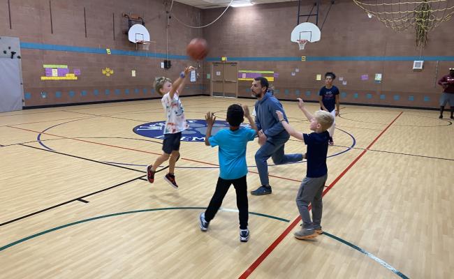 Basketball Experience with teachers