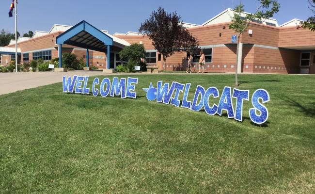 Welcome Wildcats - 1st day of school
